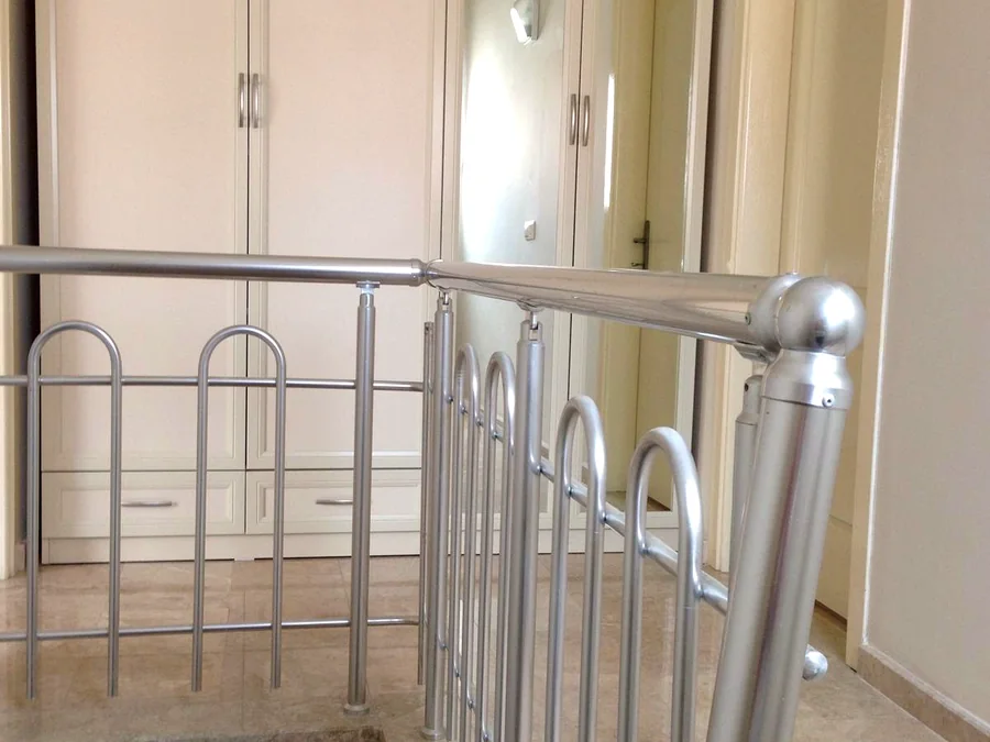 Interior stair and hallway area at the apartment